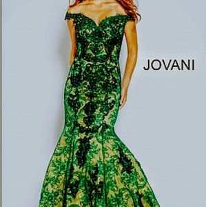 Decorative Ruffle Top Formal Strapless Dress